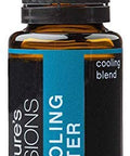 Natures Fusions Cooling Water 100% Pure and Essential Oils 15 Millirs