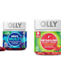 Olly Men'S Multivitamin Gummy Overall Health And Immune Support & Metabolism Gummy Rings Apple Cider Vinegar Vitamin B12 Chromium