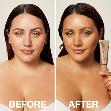 Bali Body Bronzing Serum Hydrating with Hyaluronic Acid & Vitamin E Anti-Aging Skin Bronzing Serum for Face Lightweight, Non-Greasy, Buildable Skin Tint Cruelty- (30 ml / 1.01 fl oz)