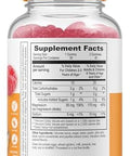 Lifeable Immune Support Kids + Magnesium Citrate Kids Gummies Bundle Great Tasting Vitamin Supplement Gluten Gmo Chewable Gummy