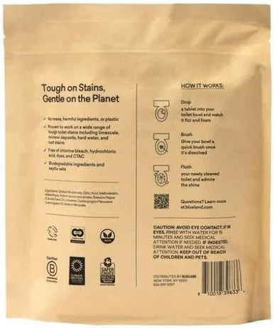 Blueland Toilet Bowl Cleaner Refills - Lemon Cedar - 30 tablets