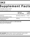 Quicksilver Scientific Nanoemulsified D3K2 Emulsified Liquid Vitamin D3 + K2 MK7 Liposomal Supplement for Heart Bone Health + Immune Support Bioactive 2500IU for Enhanced Absorption (1.7oz/50ml)