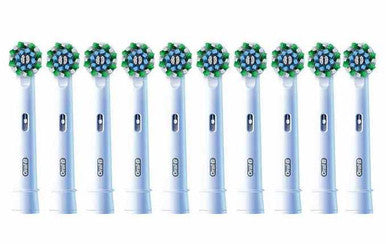 Oral-B Crossaction Electric Toothbrush Brush Heads With Xfilament 10-Pack