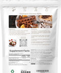 Micro Ingredients Organic Turkey Tail Mushroom Powder (50 1 Extract) 8 Ounce Freeze Dried With Active Polysaccharides Supports Immune Response & Cellular Level Pet Friendly
