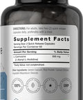 Horbaach L Carnosine 120 Capsule 500Mg