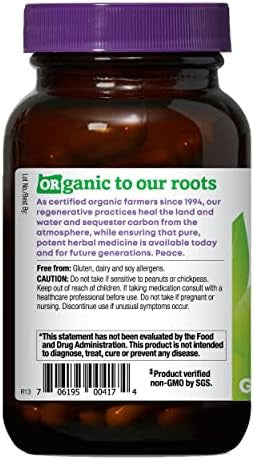 Oregon'S Wild Harvest Astragalus Reishi Organic Herbal Supplement 90 Count
