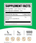 Bulksupplements.Com Resveratrol Powder - Resveratrol Supplement, Polygonum Cuspidatum, Resveratrol 1000Mg - Antioxidant & Gluten Free, 1000Mg Per Serving, 25G (0.88 Oz) (Pack Of 1)