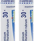 Boiron Arsenicum Sulphuratum Rubrum 30C For Dry Cough With Hypersensitivity To Cold 80 Pellets