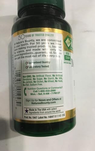 Nature'S Bounty Milk Thistle 1000Mg 50 Softgels (Pack Of 2)