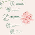 Micro Ingredients Melatonin 10Mg 400 Tablets Natural Strawberry Flavor Fast Dissolve No Drug Vegetarian Friendly Non-Gmo No Gluten Sugar Free
