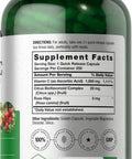Horbaach Vitamin C 1000mg 250 Capsules with Bioflavonoids and Rose Hips NonGMO Gluten Free Supplement High Strength Formula