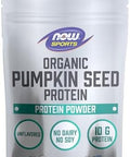Now Foods Sports Nutrition Organic Pumpkin Seed Protein Powder With 10G Of Protein Nongmo Unflavored 1Pound
