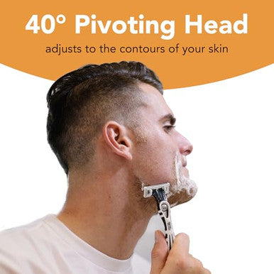 Bic Flex 5 Sensitive Men's Disposable 5-Blade Razors Comfortable Shave 5-Pack