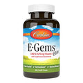 Carlson EGems Elite 1000 IU (670 mg) Vitamin E with Tocopherols and Tocotrienols Optimal Wellness 60 Softgels