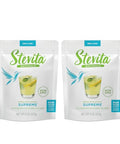 Stevita Supreme with Xylitol Pouch - 8 oz - Pack of 2 - All-Natural Sweetener - USDA Organic, Non-GMO, Vegan, Kosher, Keto, Paleo, Gluten Free, Erythritol-free - 454 Total Servings