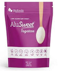 AluSweet 12oz Tagatose + Stevia Natural Low-Calorie Sweetener - Prebiotic, Keto & Diabetic-Friendly - 12oz 2:1 Replacement -, Gluten & Lactose-Free, Sugar Substitute, Ideal for Baking, No Aftertaste
