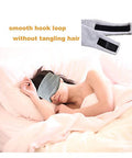 Fan Wu 100 Breathable Cotton Sleep Mask Zero-Pressure Eye Mask For Side Sleepers 99 Blackout For Travel & Home Use - Includes A Premium Travel Pouch