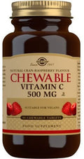 Solgar Vitamin C 500 Mg Chewable Tablets Cran Raspberry Flavor 90 Servings 90 Count (Pack Of 12)