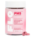 O Positiv Flo Pms Gummies For Women - Proactive Pms Relief - Targets Hormonal Breakouts Bloating Cramps & Mood Swings With Chasteberry Vitamin B6 & Lemon Balm - Pms Gummies (Pack Of 1)