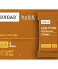 RXBAR Protein Bars, Protein Snack, Snack Bars, Peanut Butter, 9.1oz Box (5 Count)