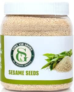Premium Black Sesame Seeds 8.5oz - for Sushi, Tuna, Stir Fry, Bread, Poke Bowls - Kosher, Gluten Free, Rich in Sesame Oil - Ideal for Toasting, Cooking, Baking Bakers Club
