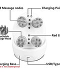 Mxm2Mxm Electric Scalp Massager With Red Light TherapyWaterproof Head Massager With 108 Nodes4 ModesWireless Charging To Relieve Deep Tissue Pressure