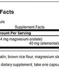 Swanson Magnesium Orotate 654 mg 60 Caps 2 Pack