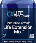 Life Extension Children's Formula Mixa" multivitamin for Kids 18 Essential Vitamins and Minerals Berry Flavored with no Added Sucrose GlutenFree NonGMO 120 chewable Tablets