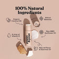 Poppy & Pout Jumbo Lip Balm 2 Pack, All Natural Lip Balms & Moisturizers, Hydrates With Beeswax, Vitamin E, Organic Coconut, Island Coconut & Cinnamint