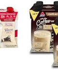Atkins Vanilla Cream Meal Size Protein Shake With 23G Protein & Atkins CafÃƒÂ© Au Lait Iced Coffee Protein Shake With 15G Protein 12 Count