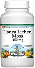Terravita Usnea Lichen Moss - 450 Mg (100 Capsules, Zin: 514899)