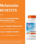 Doctor'S Best Doctors Best Melatonin 5Mg Chewables For Adults - Sleep Support For Men & Women Melatonin Supplement 5 Mg Gluten Free Vegan Non Gmo Natural Mint Flavor 120 Chewable Tablets