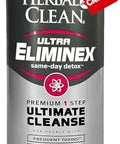 Herbal Clean Same Day Ultra Eliminex Detox Cleanse Drink (32 Fl Oz) Tropical Fruit Flavor Full Body Cleanse Detox Drink With Milk Thistle Seed For High Toxin Vitamin B12 For Men & Women