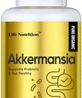 300 Billion Afu Akkermansia Prebiotic And Probiotic Muciniphila Digestive Health,Gut Health,And Immunehealth Multi-Strain Glp-1 Probiotics For Women & Men (120 Capsules)