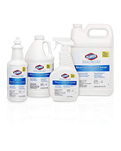 Clorox Healthcare Bleach Germicidal Cleaner Spray 32 Fluid Ounces (Package May Vary)
