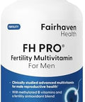 Fairhaven Health Fh Pro For Men Clinically Studied Premium Prenatal Fertility Supplements For Men Male Fertility Supplements Count And Motility Support Preconception For Him 180 Capsules