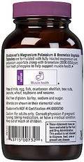 Bluebonnet Magnesium Potassium Plus Bromelain Vegetarian Capsules 60 Count