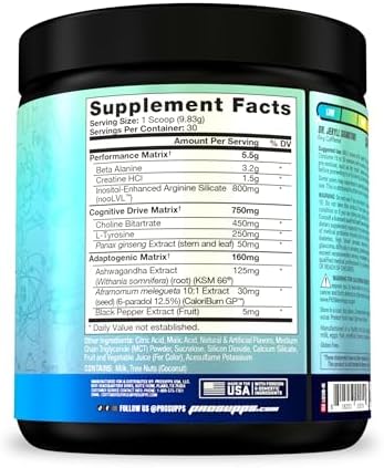 Prosupps Dr. Jekyll Stimulant- Pre-Workout Blueberry Lemonade X Creatine 300 Bundle