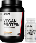 Bare Performance Nutrition Bpn Vegan Oatmeal Cookie Protein + Strong Joints Bundle