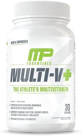 Muscle Pharm Essentials Multiv+ & Musclepharm Essentials Fish Oil Elite Omega 3 Supplement