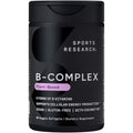 Sports Research Vitamin B-Complex - Full Spectrum Of B Vitamins (Plant-Based Vegan-Friendly) Triple Strength Omega 3 Fish Oil & Plant Based Vitamin K2 Mk7 Vegan D3 5000Iu