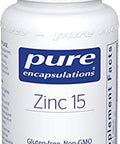 Pure Encapsulations Zinc 15 60 vcaps