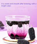 Dried black mulberries 10.58oz. Snacks and baked mulberry tea without sugar