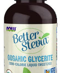Now Foods Better Stevia Liquid Glycerite Zerocalorie Liquid Sweetener Low Glycemic Impact Nongmo 2Ounce