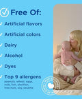 Mommys Bliss Baby Multivitamin + Iron Daily Essential Vitamins for Immune Support Healthy Growth and Bone Development Age 2 Months+ 30 ml Liquid