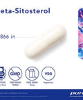 Pure Encapsulations Betasitosterol 90 vegcaps