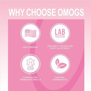 OMOGS Collagen Peptides Capsule Naturally Sourced Hydrolyzed Collagen with prebiotic and Cranberry Extract Hair Skin Nail Joint Digestive Health and Immune Support Non GMO 100 Capsule