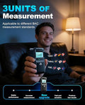 Akefta Breathalyzer 2026 Breathalyzers For Alcohol With Lcd Digital Display Personal Portable Alcohol Breathalyzer Tester With 5 Mouthpieces For Home And Party Use