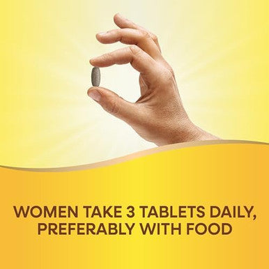 Nature'S Way Alive Max3 Potency Women'S Complete Multivitamin, Supports Energy Metabolism, Heart & Bone Health, With B-Vitamins Including Methylated B12 And Folate, 90 Tablets (Packaging May Vary)
