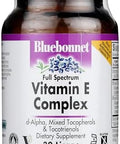 Bluebonnet Natural Full Spectrum Vitamin E Complex 60 Licaps